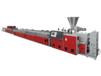 PVC,PE,PP WOOD-PLASTIC PROFILE EXTRUSION LINE