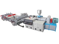 PVC FOAMED SKINNING BOARD PRODUCTION LINE