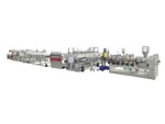 PC, PP hollow grid sheet production line